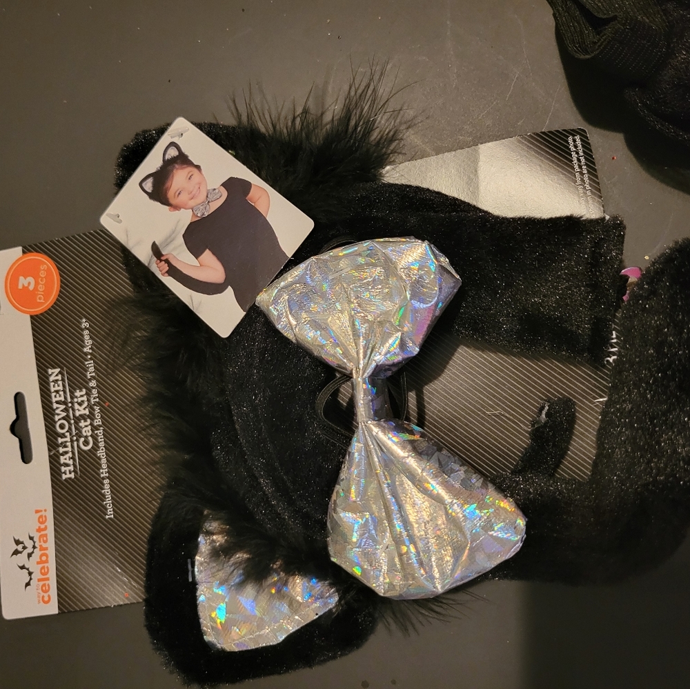 3 pieces Halloween Cat Set - Picture 3 of 5